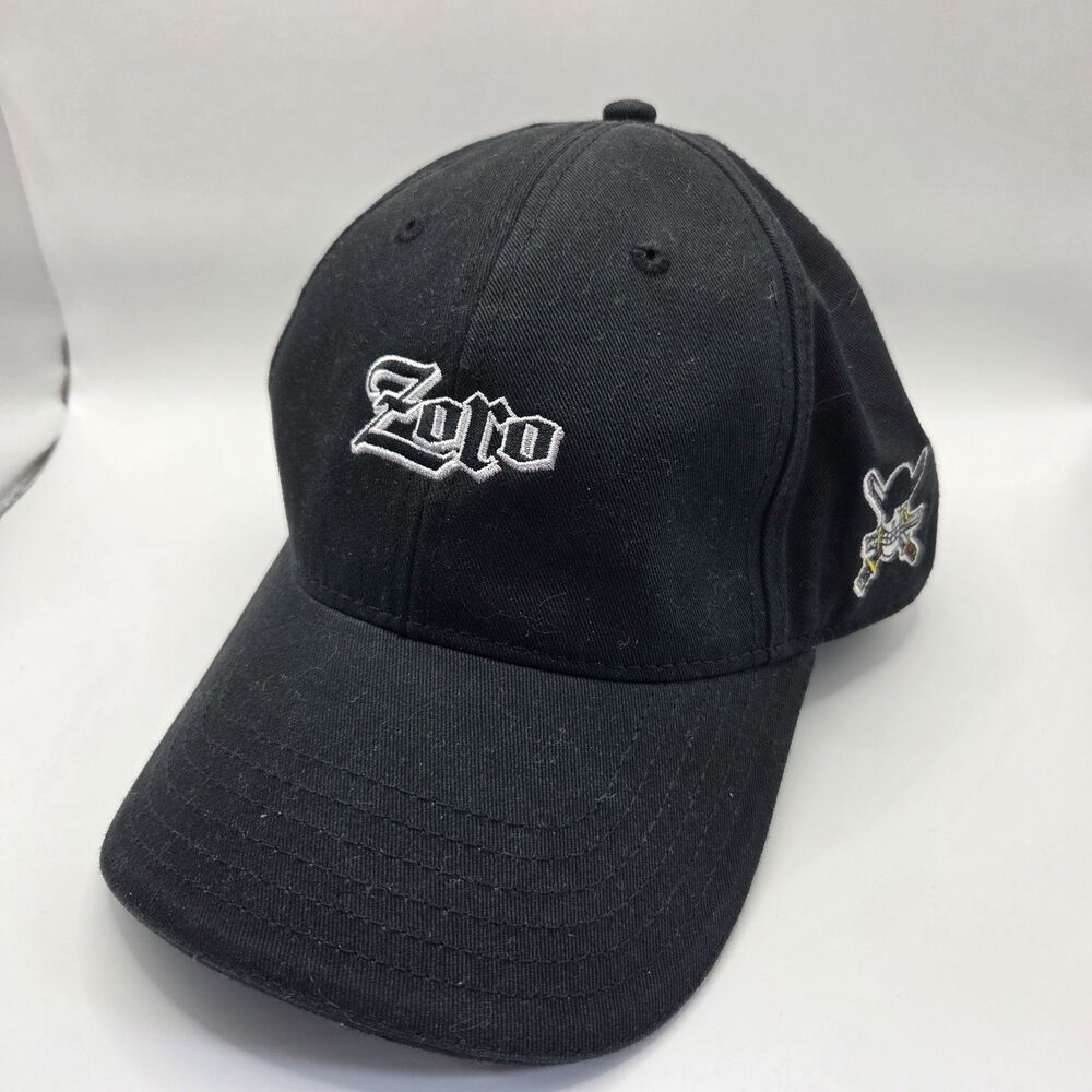 MINISO One Piece Zoro Black Adjustable Baseball Cap Hat Unisex 58 cm
